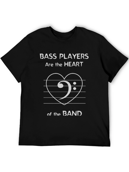 Bass Player Heart of the Band T-Shirt