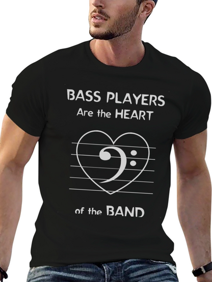 Bass Player Heart of the Band T-Shirt