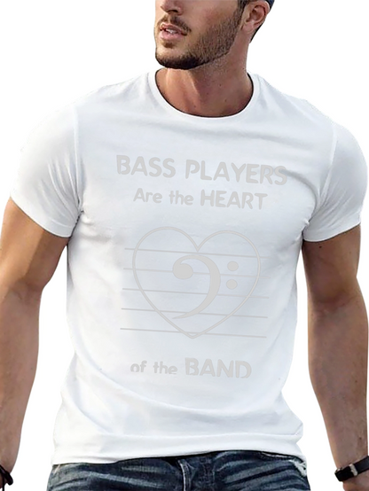 Bass Player Heart of the Band T-Shirt