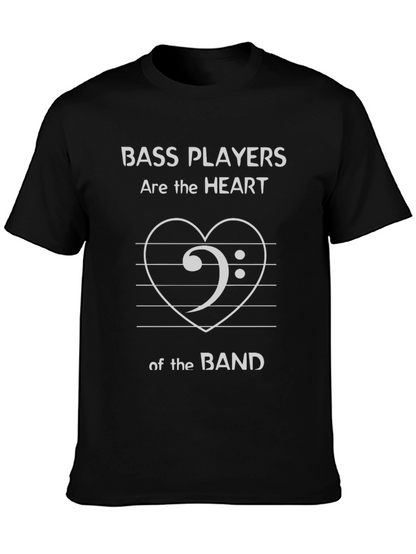 Bass Player Heart of the Band T-Shirt