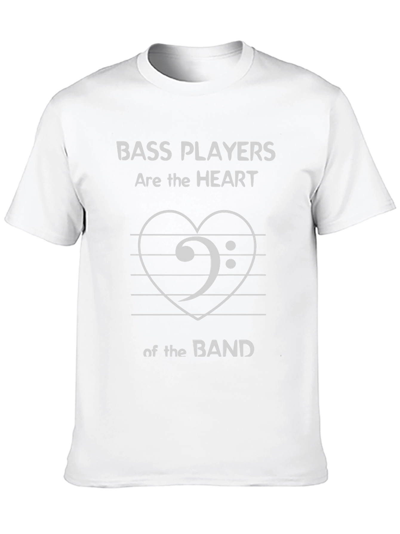 Bass Player Heart of the Band T-Shirt