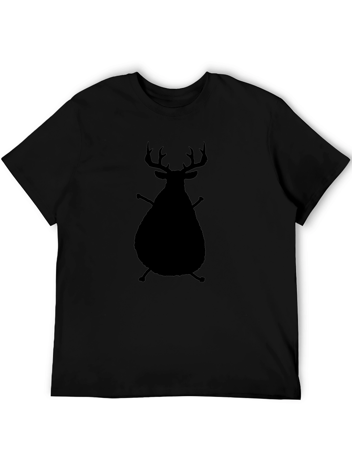 Silhouette Deer & Sticks Graphic Tee