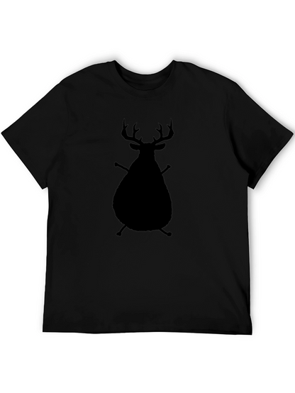 Silhouette Deer & Sticks Graphic Tee