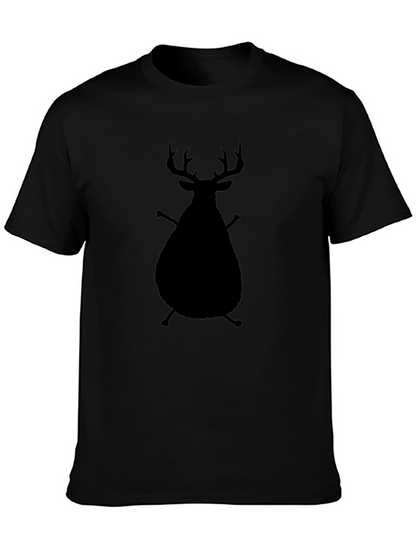 Silhouette Deer & Sticks Graphic Tee