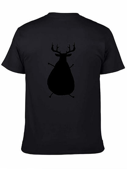 Silhouette Deer & Sticks Graphic Tee