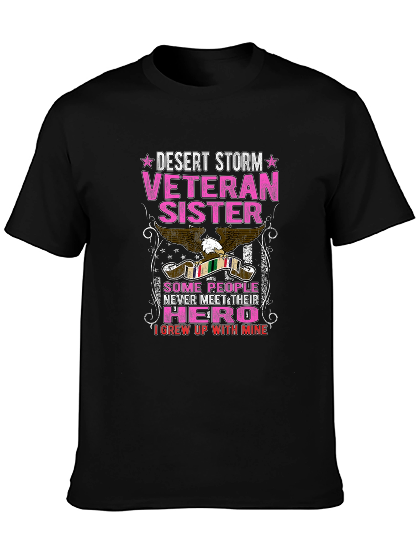 Desert Storm Veteran Sister Graphic Tee