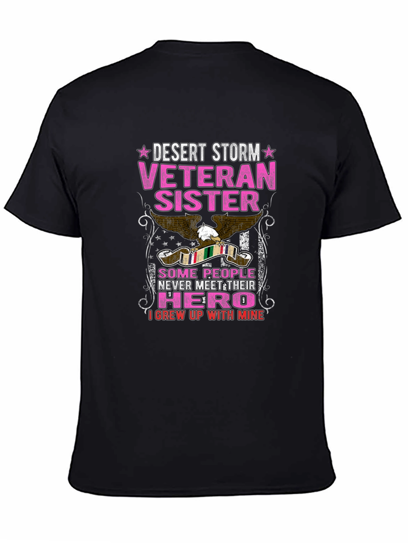 Desert Storm Veteran Sister Graphic Tee