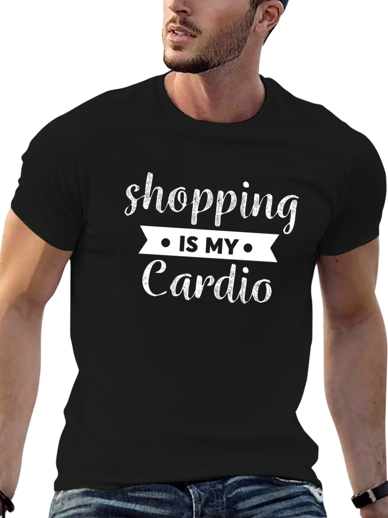 Shopping Is My Cardio Graphic T-Shirt