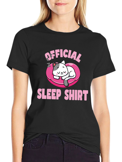 Official Sleep Shirt - Cat Lovers Tee