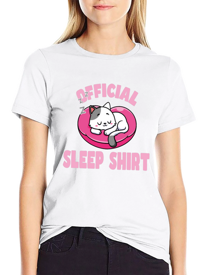 Official Sleep Shirt - Cat Lovers Tee