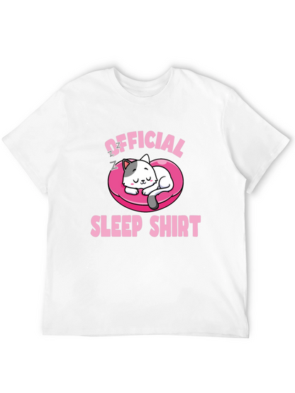 Official Sleep Shirt - Cat Lovers Tee