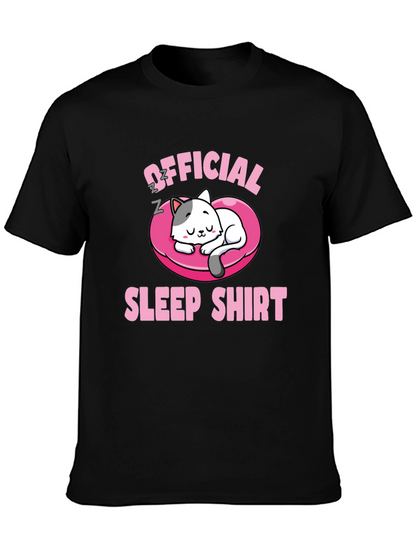 Official Sleep Shirt - Cat Lovers Tee