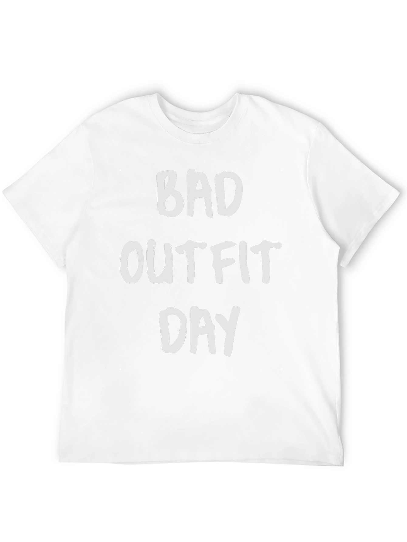 Bad Outfit Day Funny Graphic T-Shirt