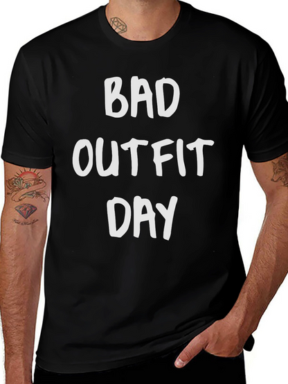 Bad Outfit Day Funny Graphic T-Shirt