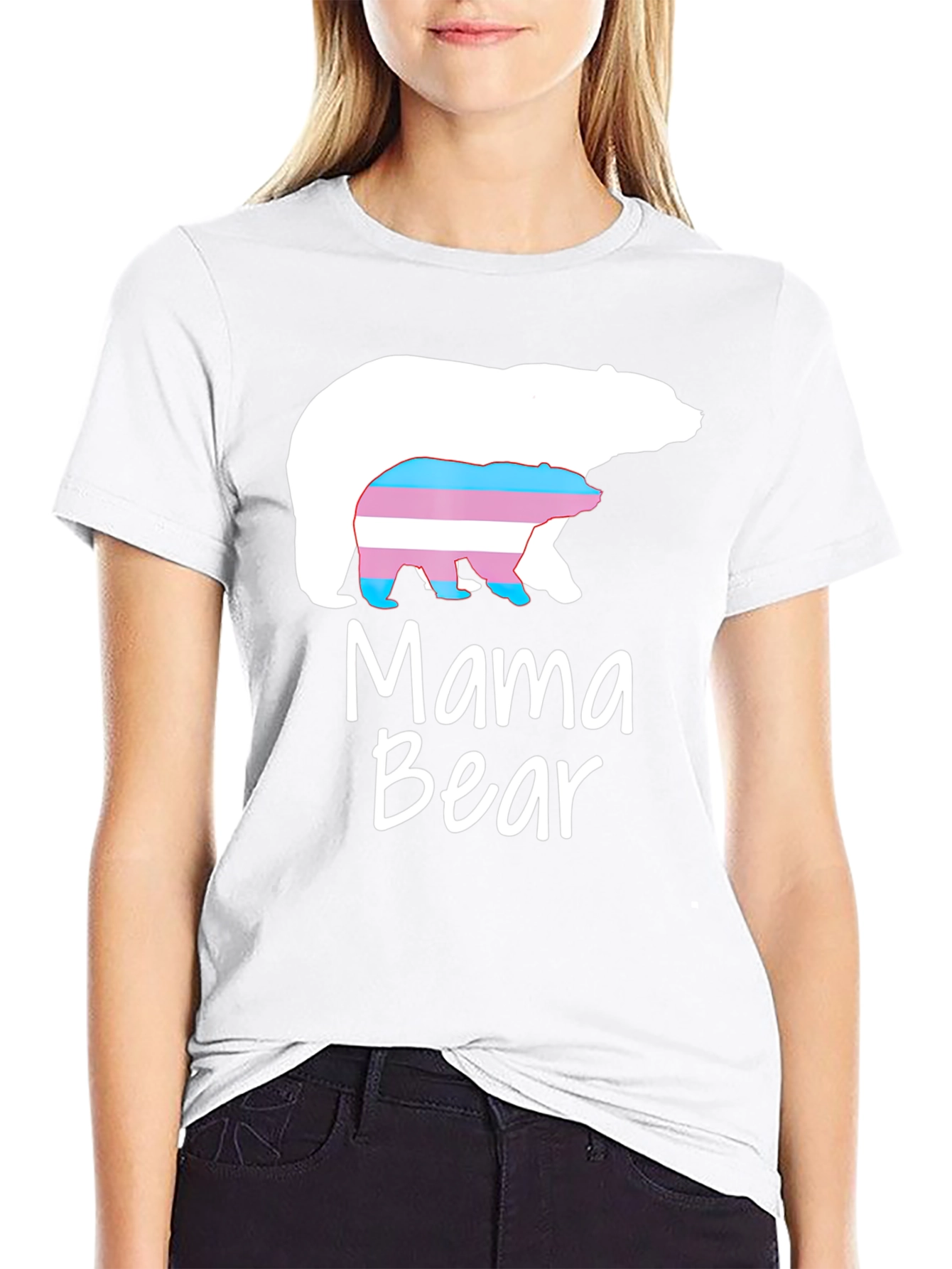 Mama Bear T-Shirt - Transgender Pride