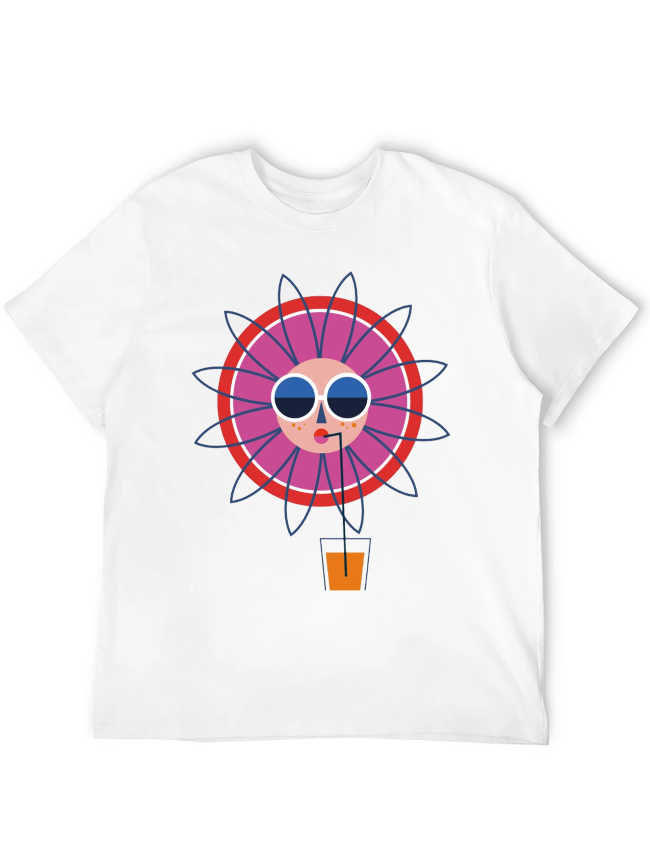 Funky Graphic Tee - Cool Drink Design