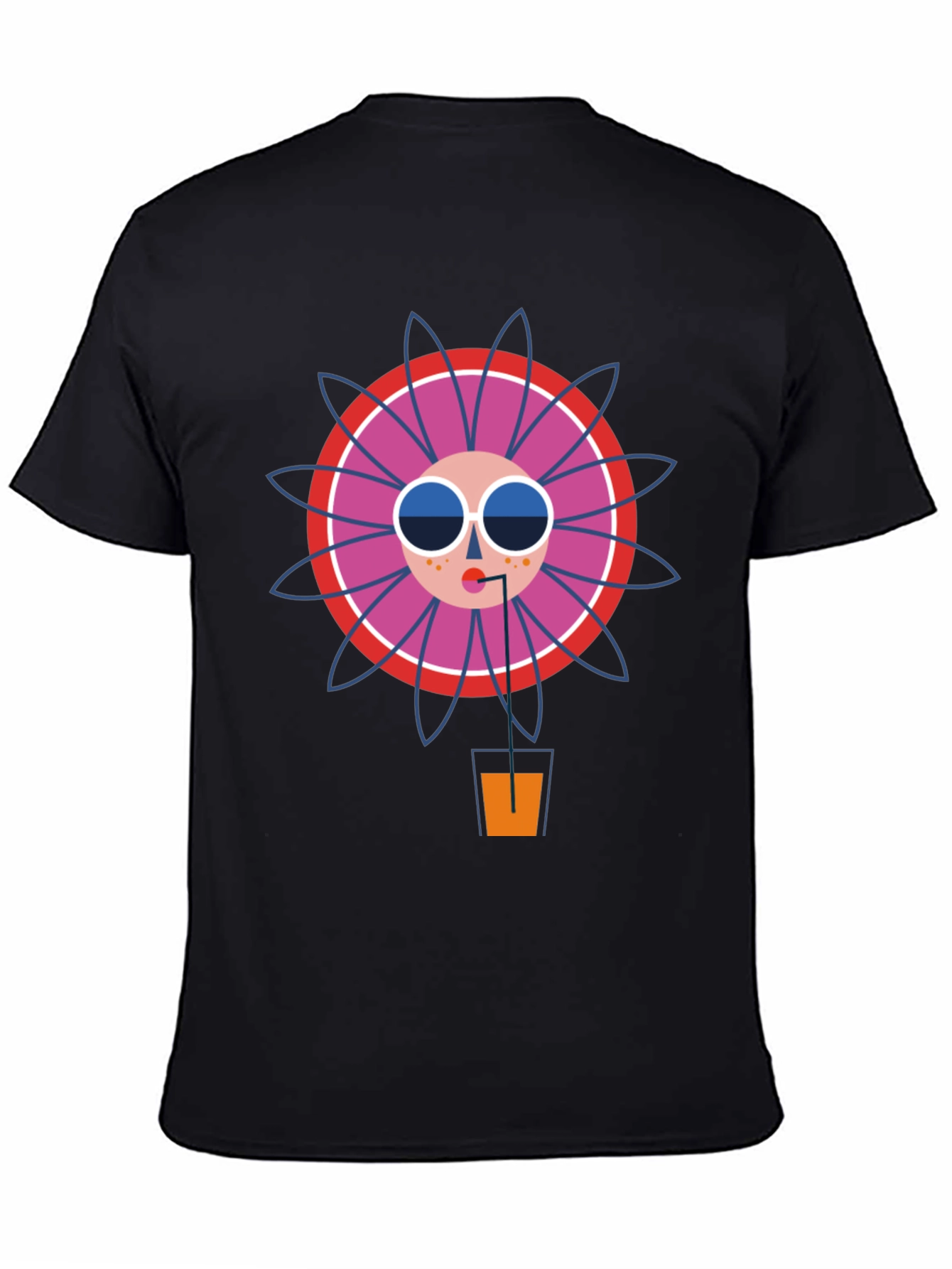 Funky Graphic Tee - Cool Drink Design