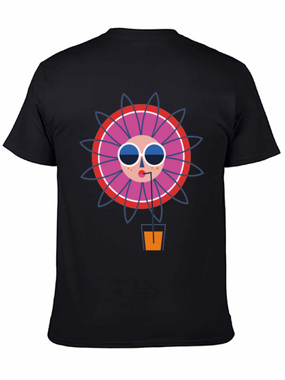 Funky Graphic Tee - Cool Drink Design