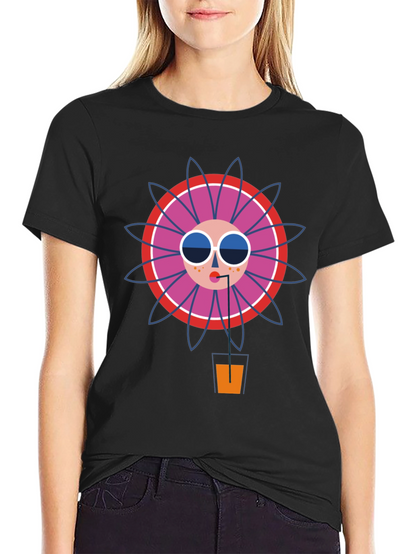 Funky Graphic Tee - Cool Drink Design