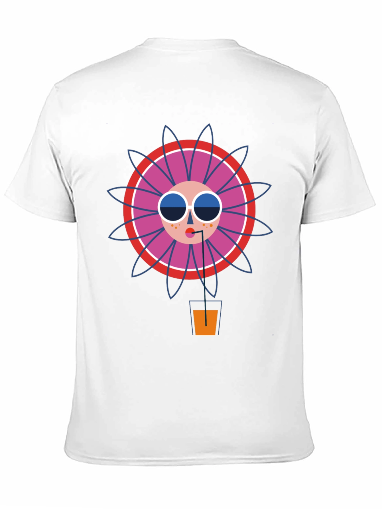 Funky Graphic Tee - Cool Drink Design