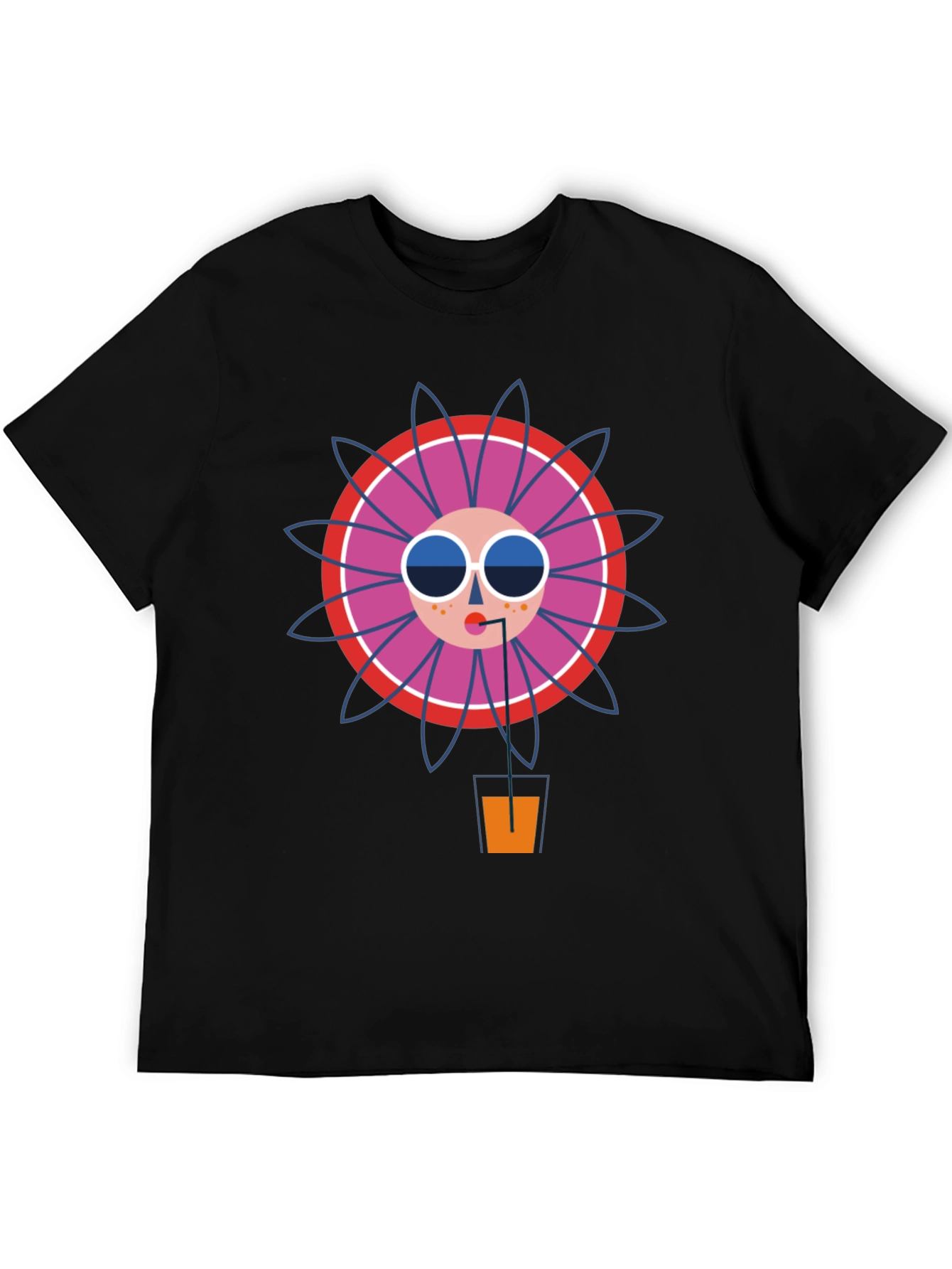 Funky Graphic Tee - Cool Drink Design