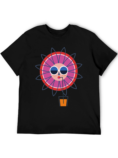 Funky Graphic Tee - Cool Drink Design