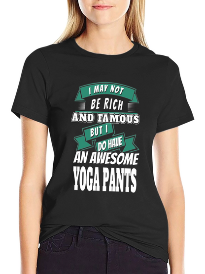 Funny Yoga Pants T-Shirt