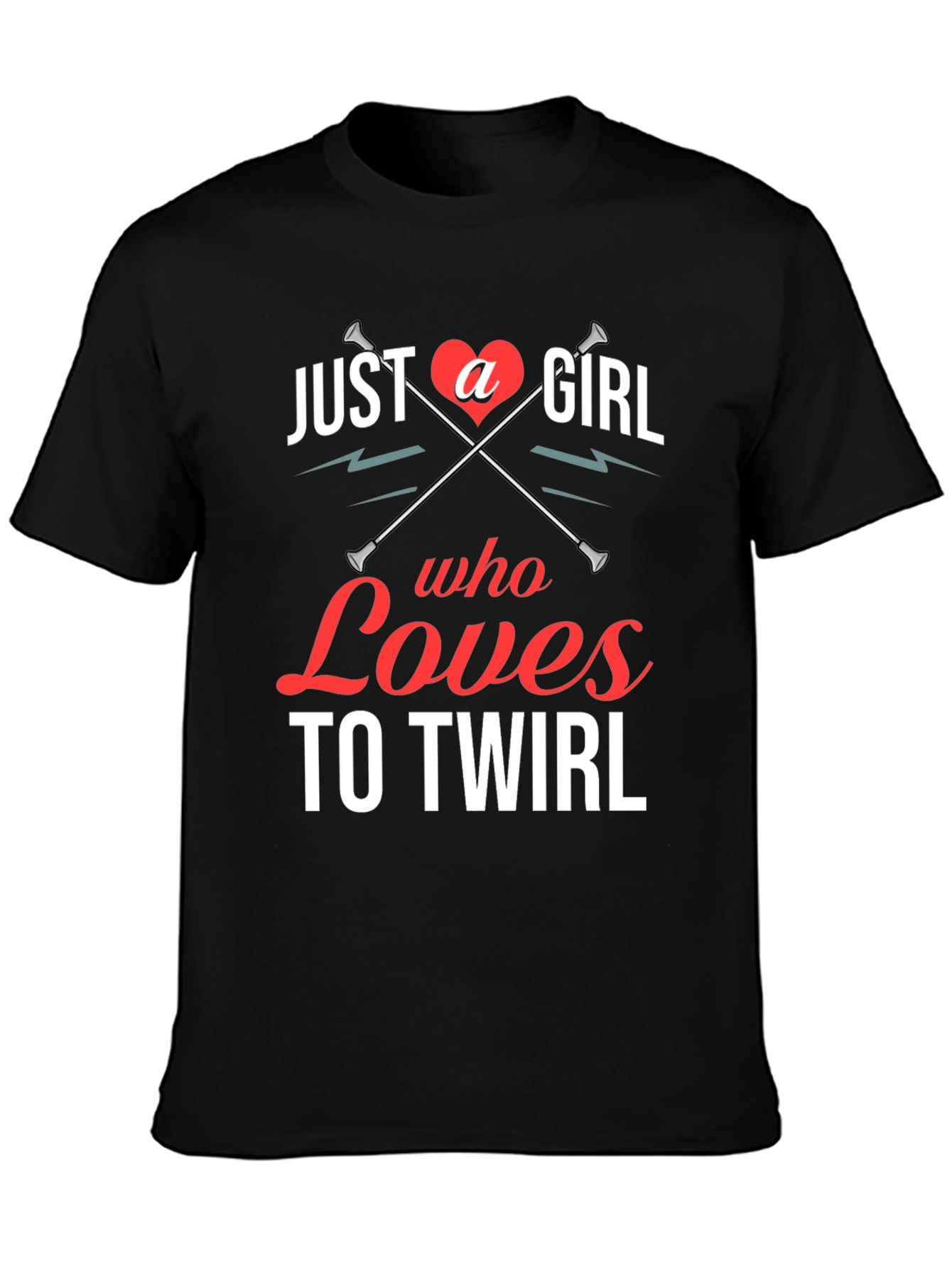 Just a Girl Who Loves to Twirl Graphic Tee