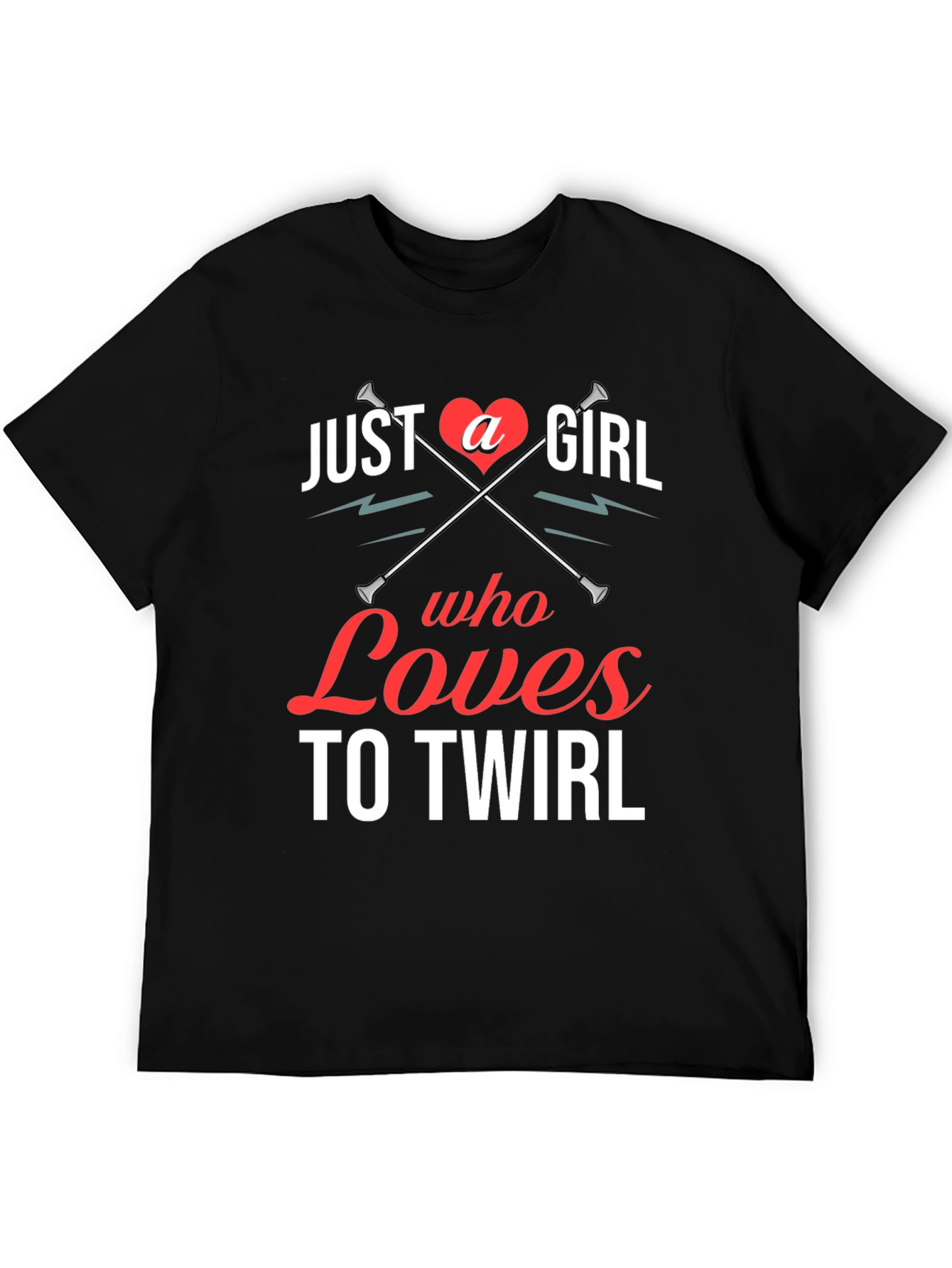 Just a Girl Who Loves to Twirl Graphic Tee