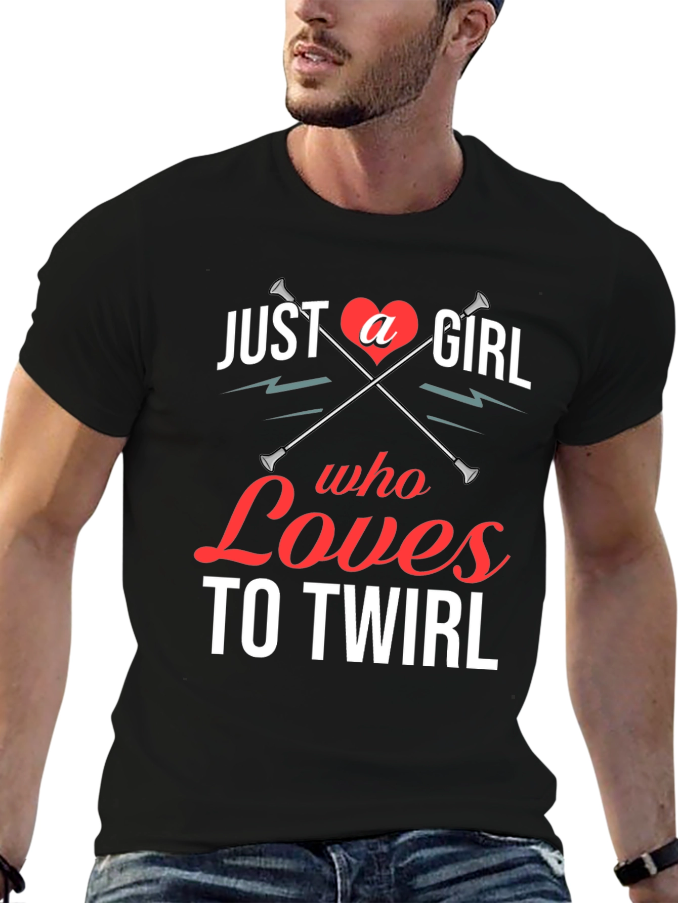 Just a Girl Who Loves to Twirl Graphic Tee