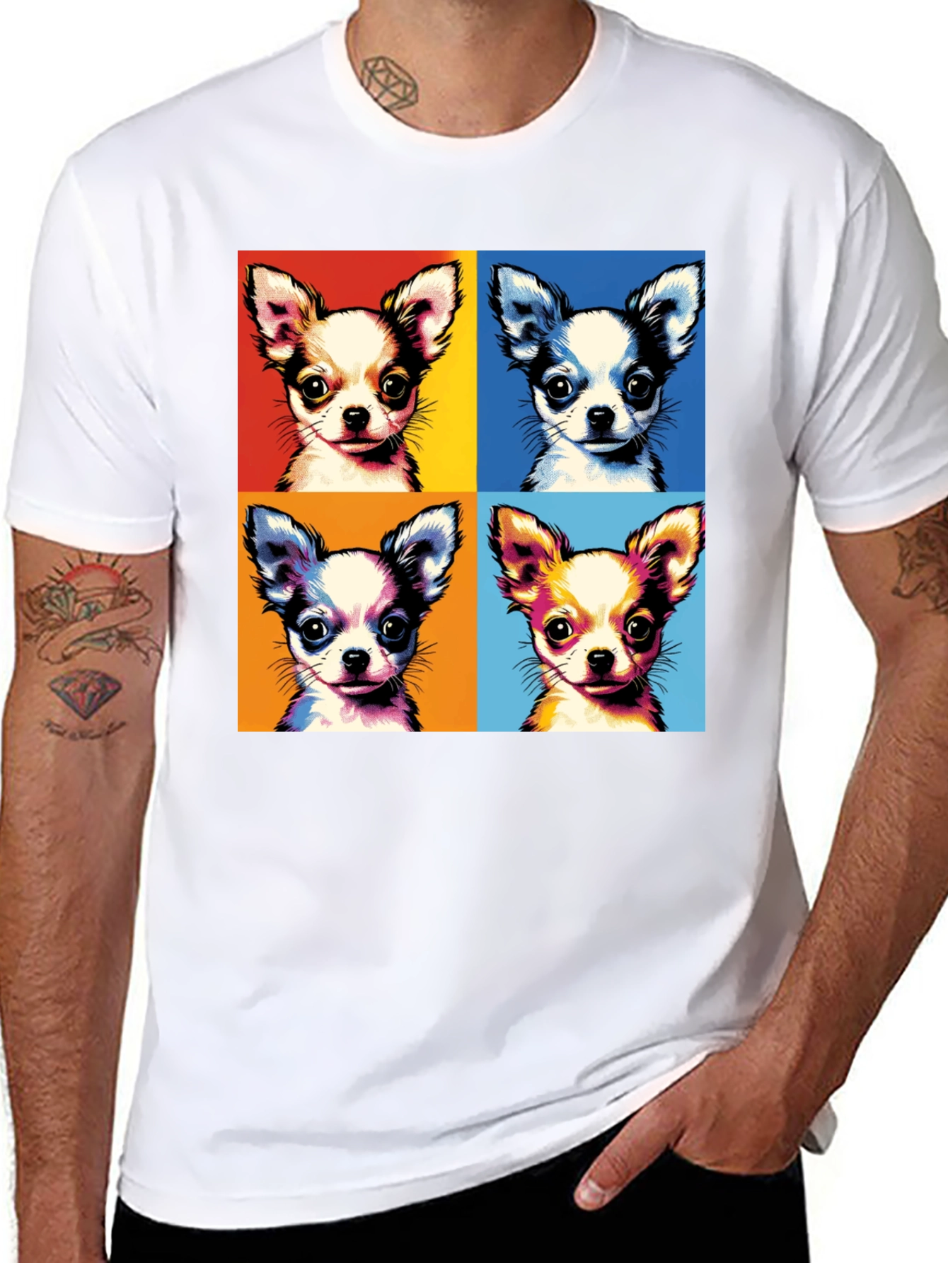 Pop Art Chihuahua T-Shirt