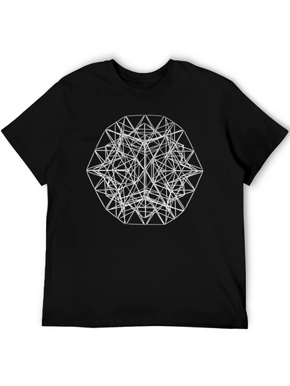 Abstract Geometric T-Shirt - Modern Streetwear
