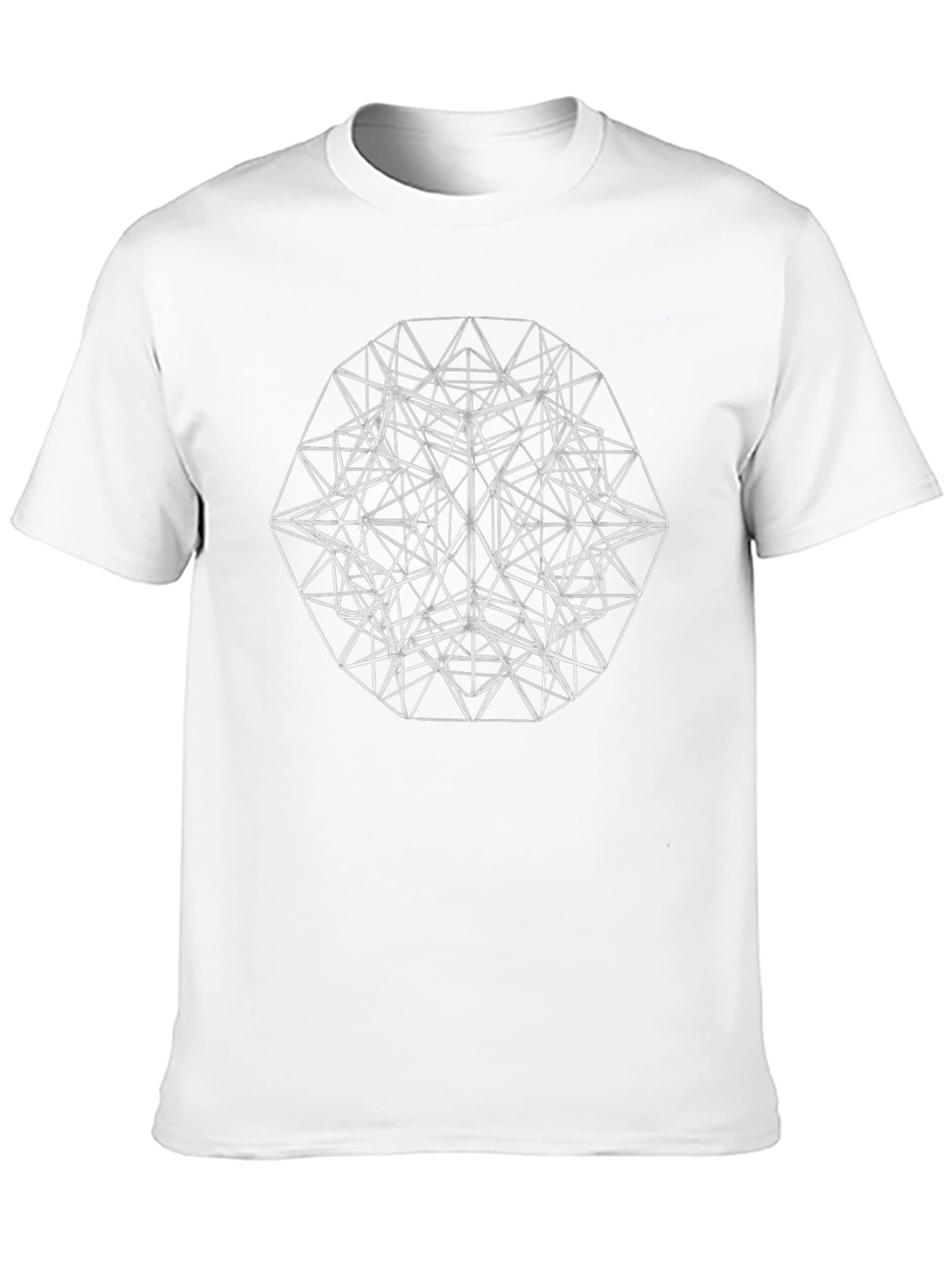 Abstract Geometric T-Shirt - Modern Streetwear