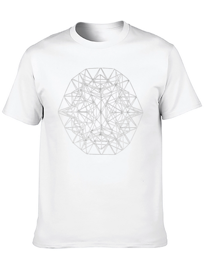 Abstract Geometric T-Shirt - Modern Streetwear
