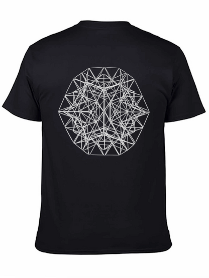 Abstract Geometric T-Shirt - Modern Streetwear