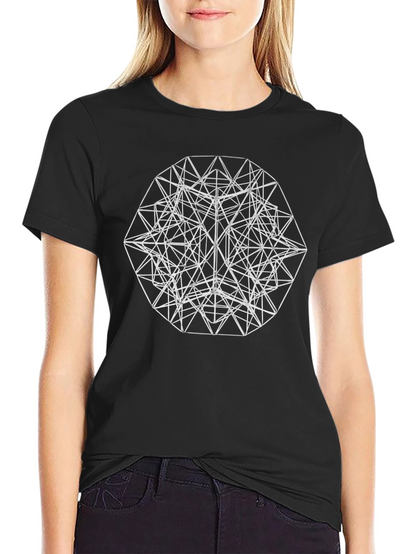 Abstract Geometric T-Shirt - Modern Streetwear
