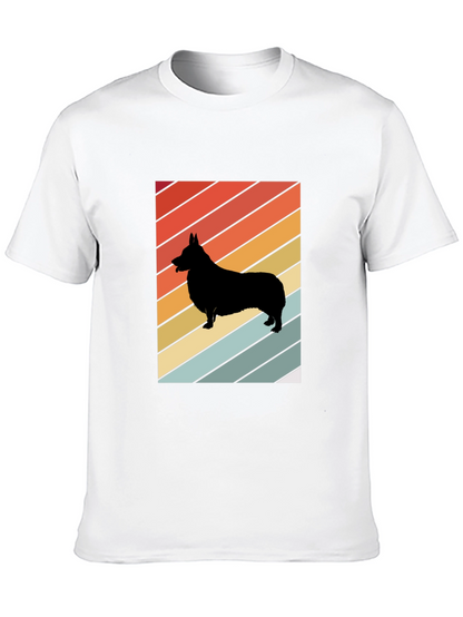 Retro Corgi Silhouette T-Shirt