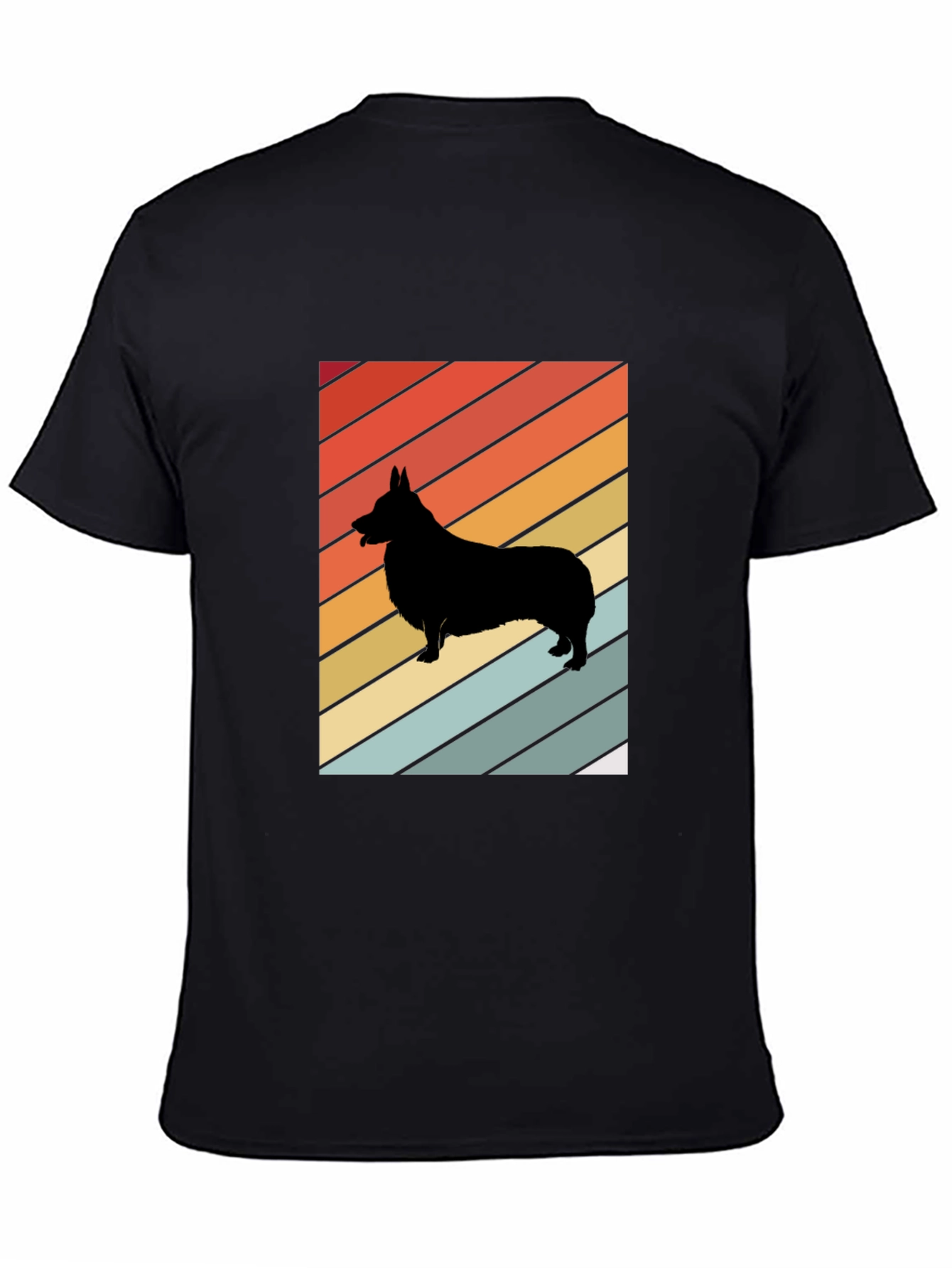 Retro Corgi Silhouette T-Shirt