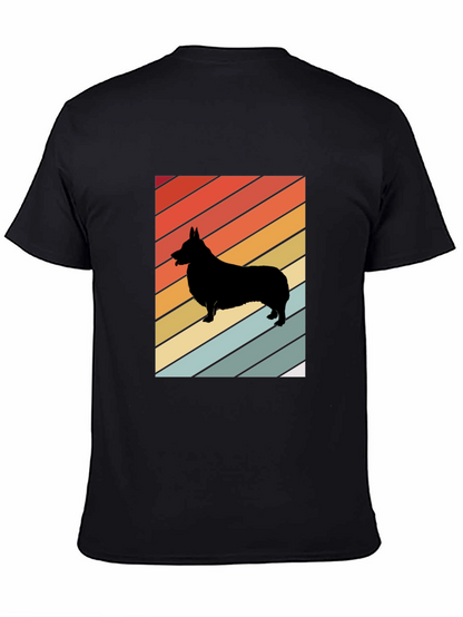 Retro Corgi Silhouette T-Shirt