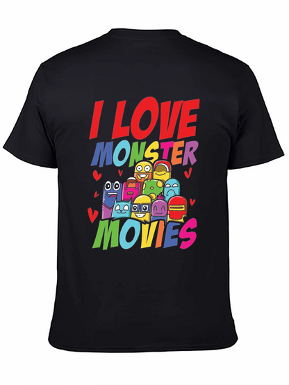 I Love Monster Movies Graphic Tee