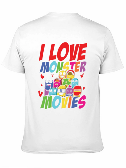 I Love Monster Movies Graphic Tee