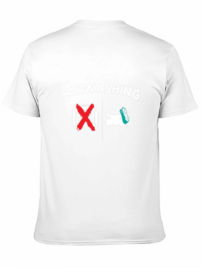 Car Washing T-Shirt - Anti-Automatic Car Wash Humor