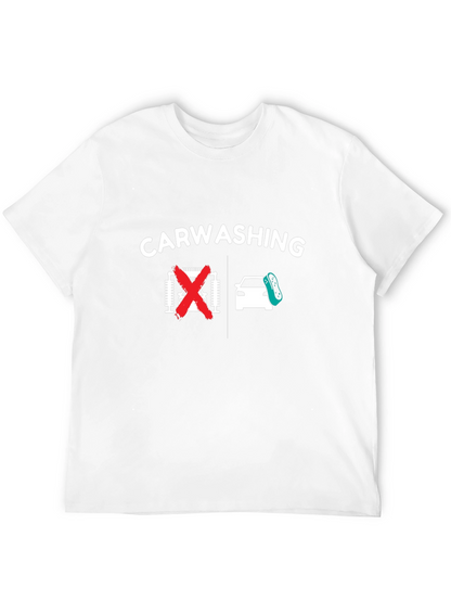Car Washing T-Shirt - Anti-Automatic Car Wash Humor