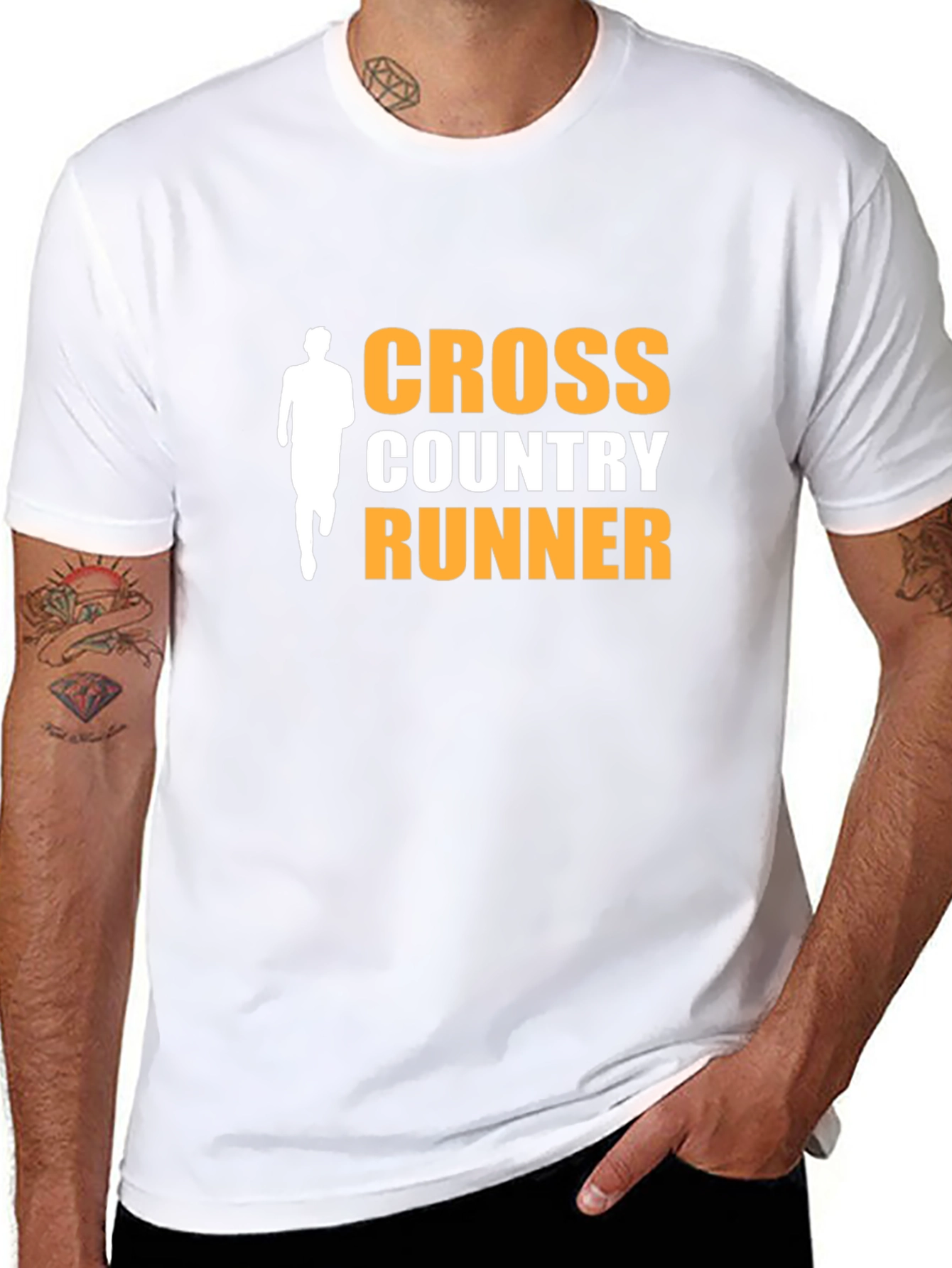 Cross Country Runner Graphic Tee