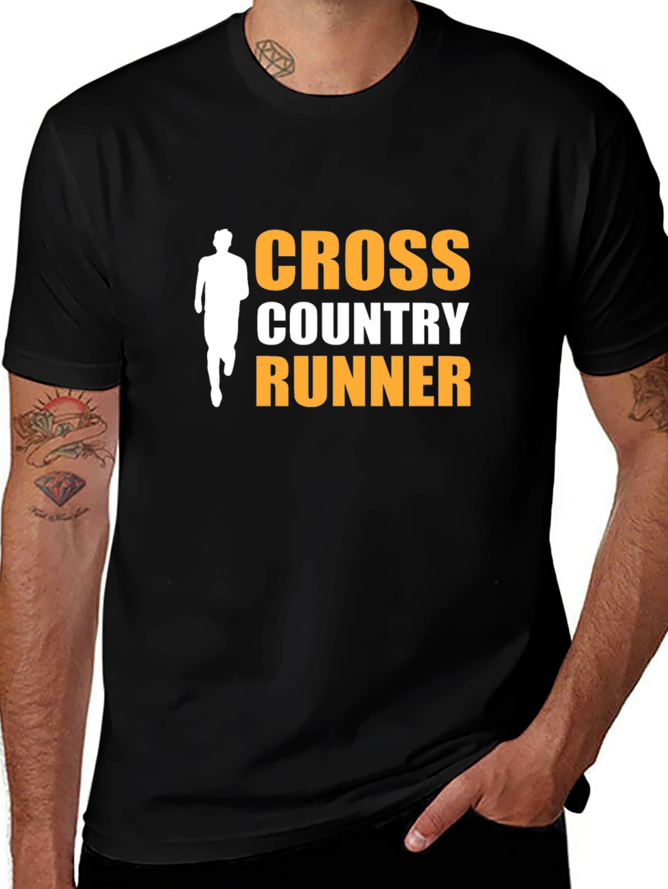 Cross Country Runner Graphic Tee