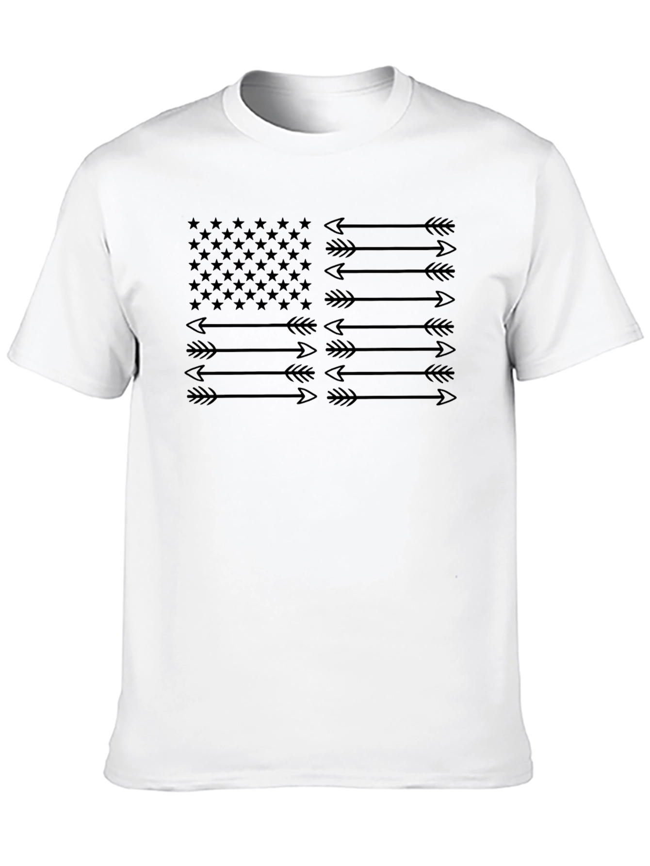 American Arrow Flag Graphic T-Shirt