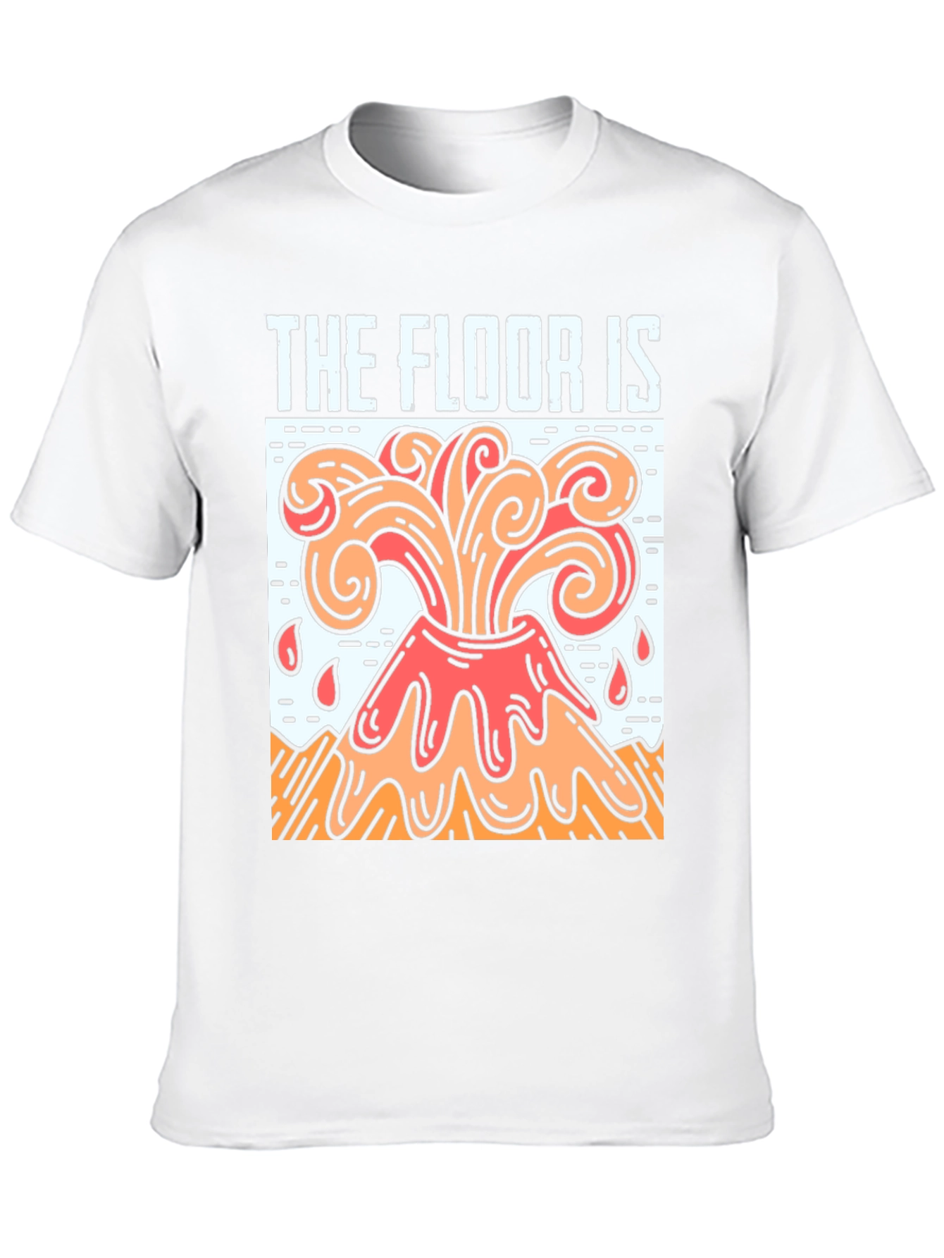 The Floor Is Lava Graphic T-Shirt