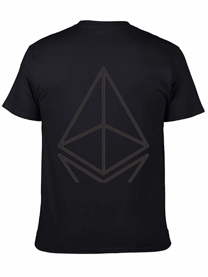 Ethereum Logo Black T-Shirt - Crypto Fashion