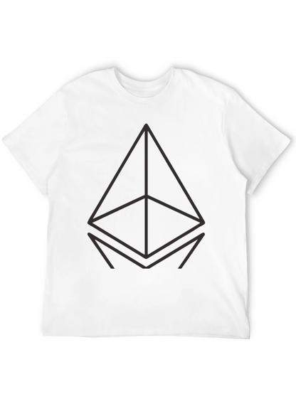 Ethereum Logo Black T-Shirt - Crypto Fashion
