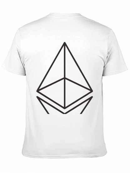 Ethereum Logo Black T-Shirt - Crypto Fashion